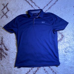 Under Armour Navy Polo Golf Shirt